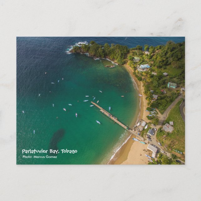 Parlatuvier Bay - Travel Tobago W.I. Postkarte (Vorderseite)