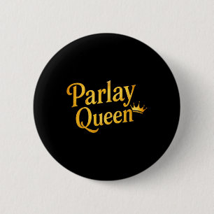 Parlay-Königin Sportwetten Lustiger Zocker Glückss Button