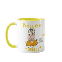 Parlez-vous musique? Tasse