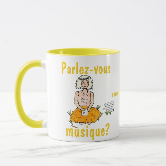 Parlez-vous musique? Tasse (Links)