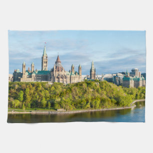Parliament Hill in Ottawa - Ontario, Kanada Geschirrtuch