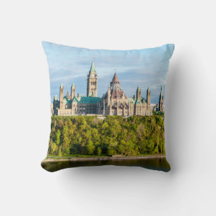 Parliament Hill in Ottawa - Ontario, Kanada Kissen