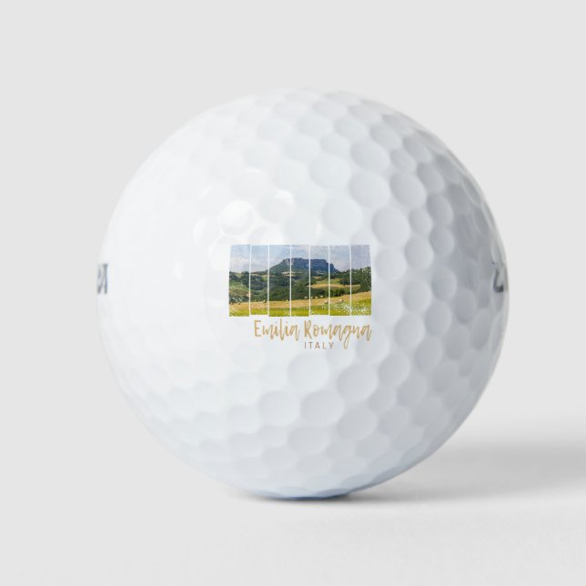 Parma Emilia-Romagna Italien Vintag Souvenir Golfball (Vorderseite)