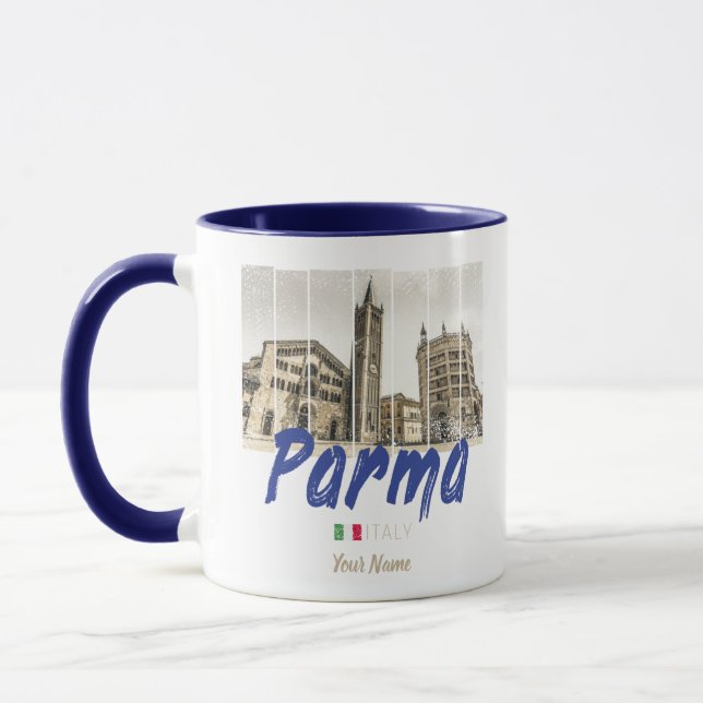Parma Emilia-Romagna Italien Vintag Souvenir Tasse (Links)