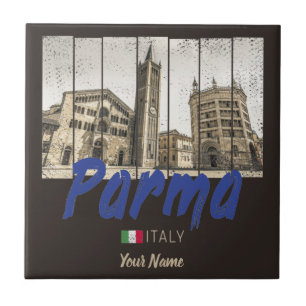 Parma Emilia-Romagna Italien Vintage-Souvenir Fliese
