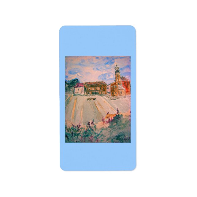 parma italy adressaufkleber (Vorne)