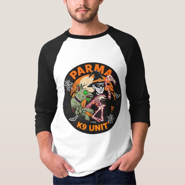 Parma K9 Halloween T-Shirt (Vorderseite)