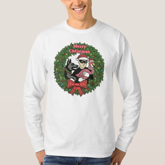 PARMA K9 WEIHNACHTEN T-Shirt (Vorderseite)