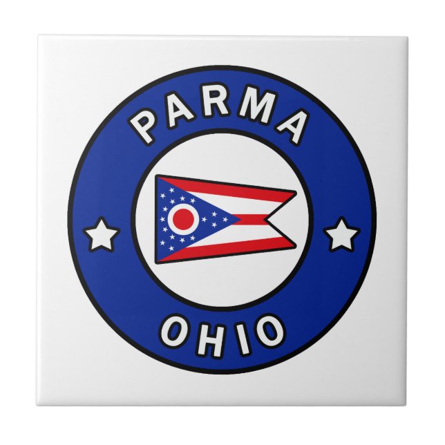 Parma Ohio Fliese (Vorderseite)
