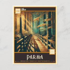Parma, Ohio | VINTAG Postkarte