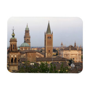 Parma Stadtzentrum; Battistero Kirche auf der Magnet