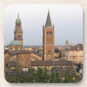 Parma Stadtzentrum; Battistero Kirche auf der Untersetzer