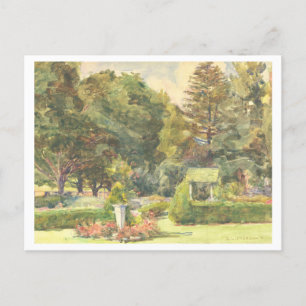 Parmelee Garden Painting von Dora Louise Murdoch Postkarte
