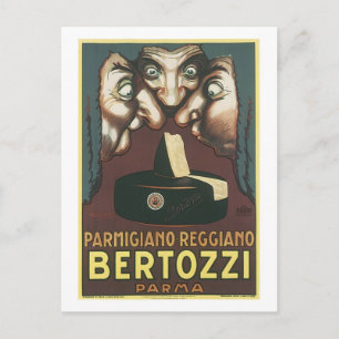 Parmigiana Reggiano Bertozzi Parma Ad Postkarte