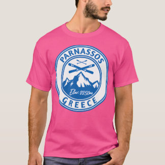 Parnassos Griechenland Ski Active T-Shirt