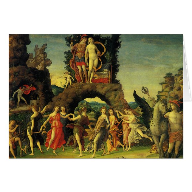 Parnassus, Mars und Venus von Andrea Mantegna (Vorderseite (Horizontal))