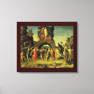 Parnassus, Mars und Venus von Andrea Mantegna Leinwanddruck