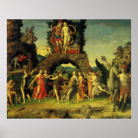 Parnassus, Mars und Venus von Andrea Mantegna