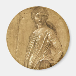 Parnassus, tanzende Maus von Andrea Mantegna Magnet