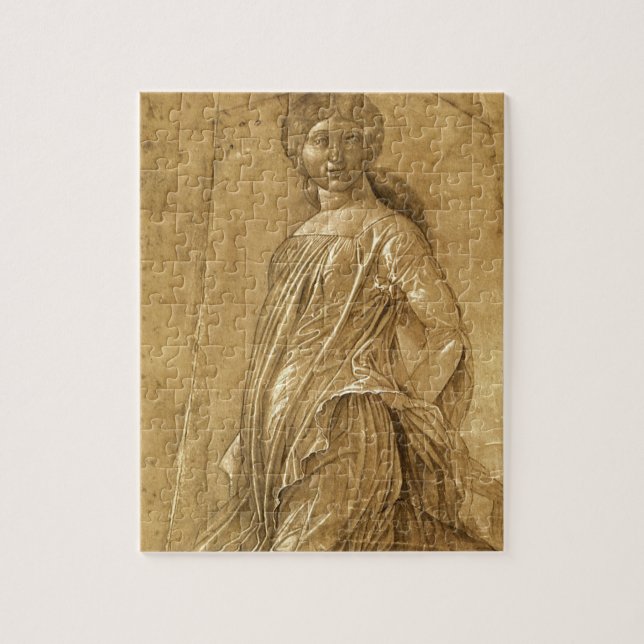 Parnassus, tanzende Maus von Andrea Mantegna Puzzle (Vertikal)