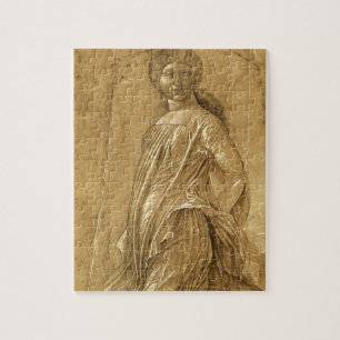 Parnassus, tanzende Muse von Andrea Mantegna Puzzle