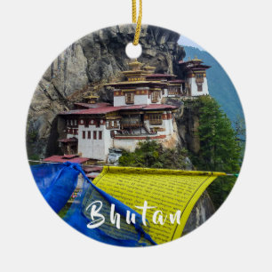 Paro Taktsang: Das Kloster der Tigernest - Bhutan Keramik Ornament
