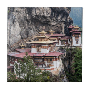 Paro Taktsang: Das Tiger-Nest-Kloster - Bhutan Fliese