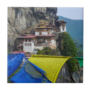 Paro Taktsang: Das Tiger-Nest-Kloster - Bhutan Fliese