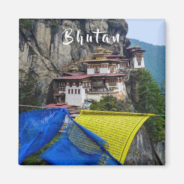 Paro Taktsang: Das Tiger-Nest-Kloster - Bhutan Magnet (Vorne)
