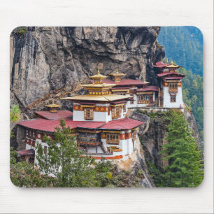 Paro Taktsang: Das Tiger-Nest-Kloster - Bhutan Mousepad