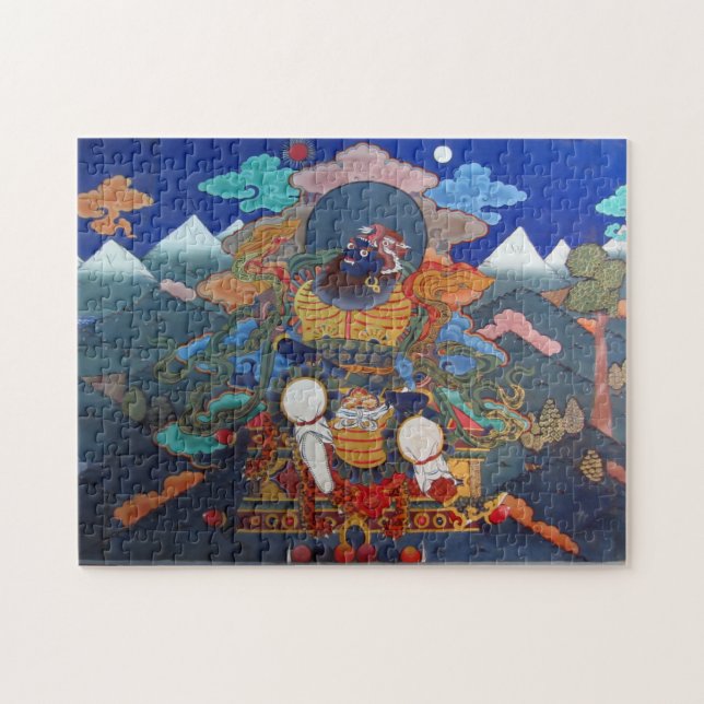 parobuddhistische Kunst Puzzle (Horizontal)