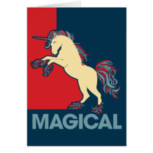 Parodie für magische Unicorn-Logos