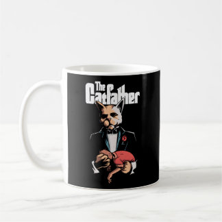 Parody The Catvater katapultiert Comicen Kaffeetasse