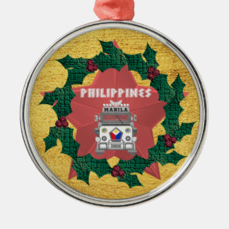 Parol, Philippinische Laterne Jeepney Ornament Aus Metall