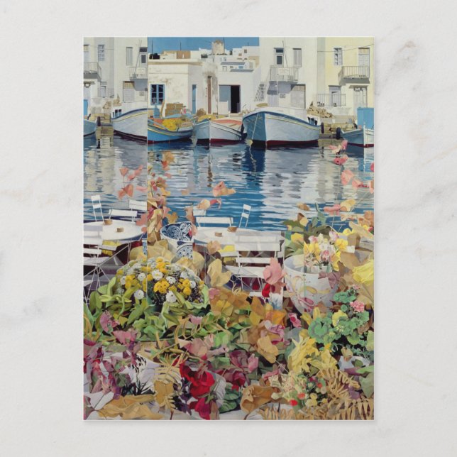 Paros 1985 postkarte (Vorderseite)