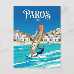 Paros Griechenland Postkarte