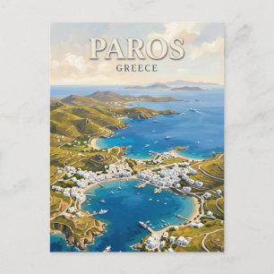 Paros Insel Griechenland Postkarte