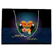 Parot Tropics Geschenktasche - Liebe