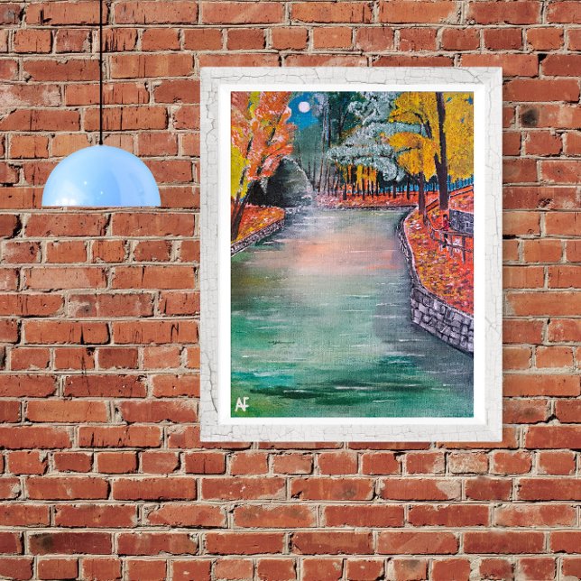 Parque de San Vicente Malerei von Alfred Fox Leinwanddruck (Not Actual Size)