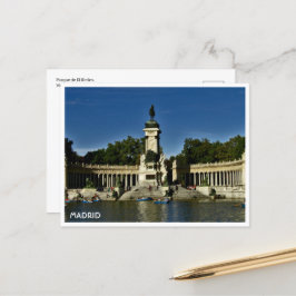 Parque El Retiro, Madrid Postkarte
