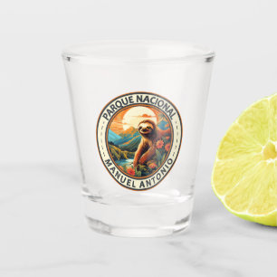 Parque Nacional Manuel Antonio Sloth Schnapsglas