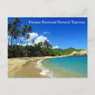 Parque nacional Natural tayrona Postkarte