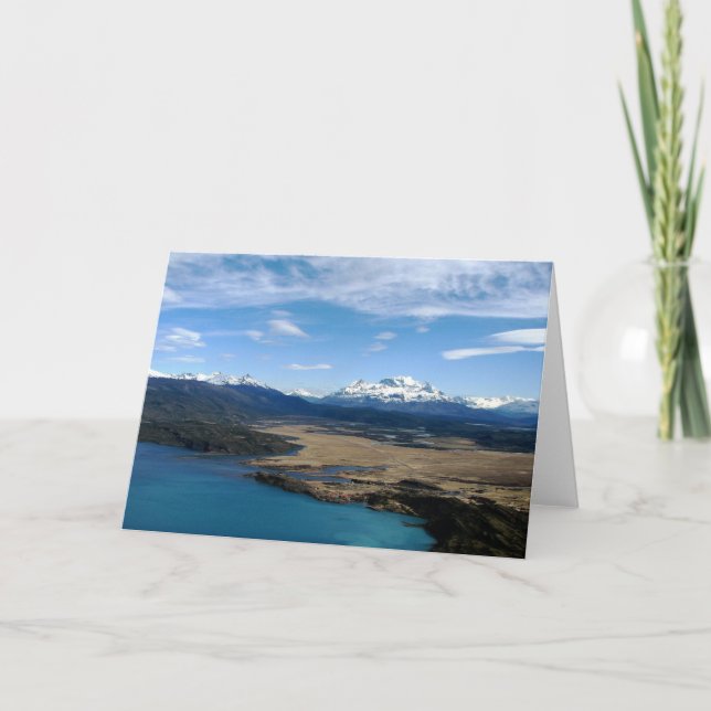 Parque Torres Del Paine, Chile Karte (Vorderseite)