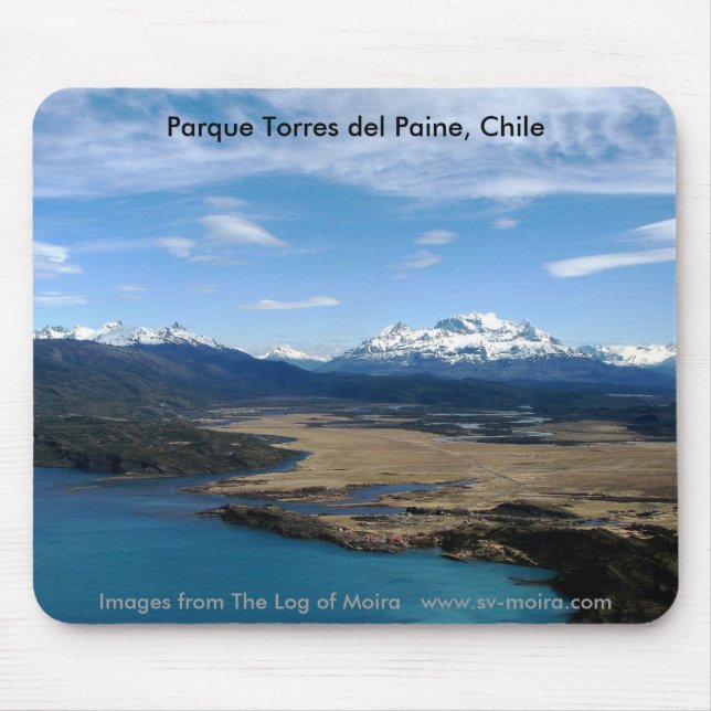 Parque Torres Del Paine, Chile Mousepad (Vorne)