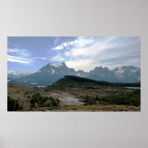 Parque Torres del Paine, Chile Poster