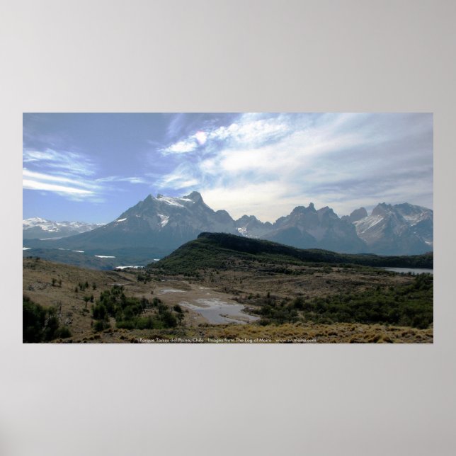 Parque Torres del Paine, Chile Poster (Vorne)