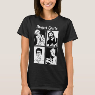 Parquet Courts Original Band Grafik Design T-Shirt