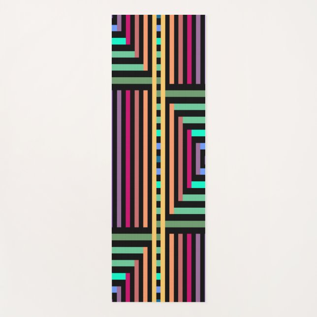 Parquet Yoga Yogamatte (Vorderseite)