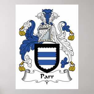 Parr-Familienwappen Poster