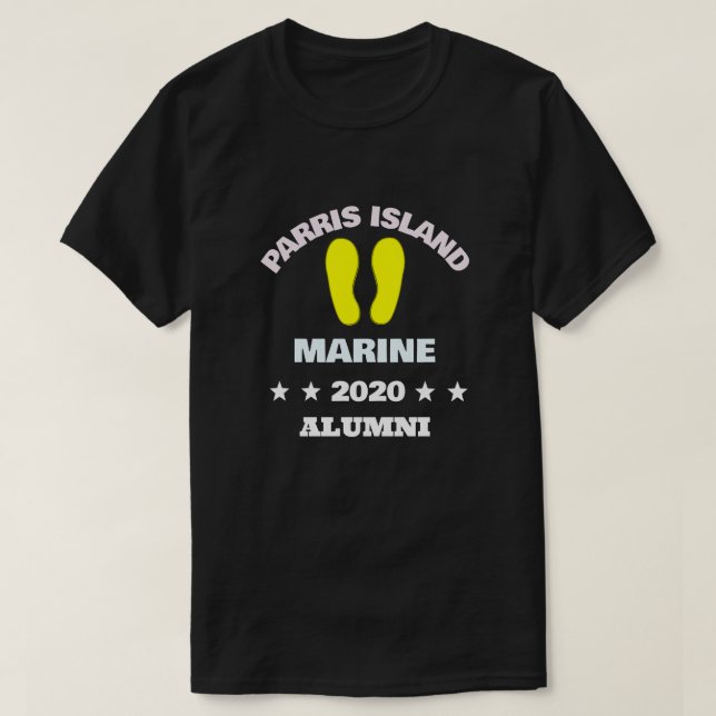 PARRIS ISLAND ALUMNI 2020 T-Shirt (Design vorne)